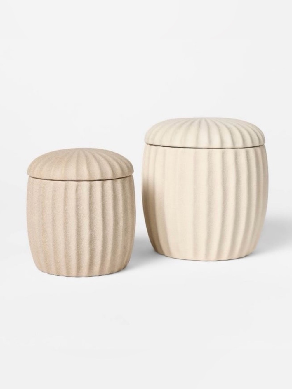 Set of 2 Matte Ceramic Canisters - Threshold Studio McGee, Target Fall 2024